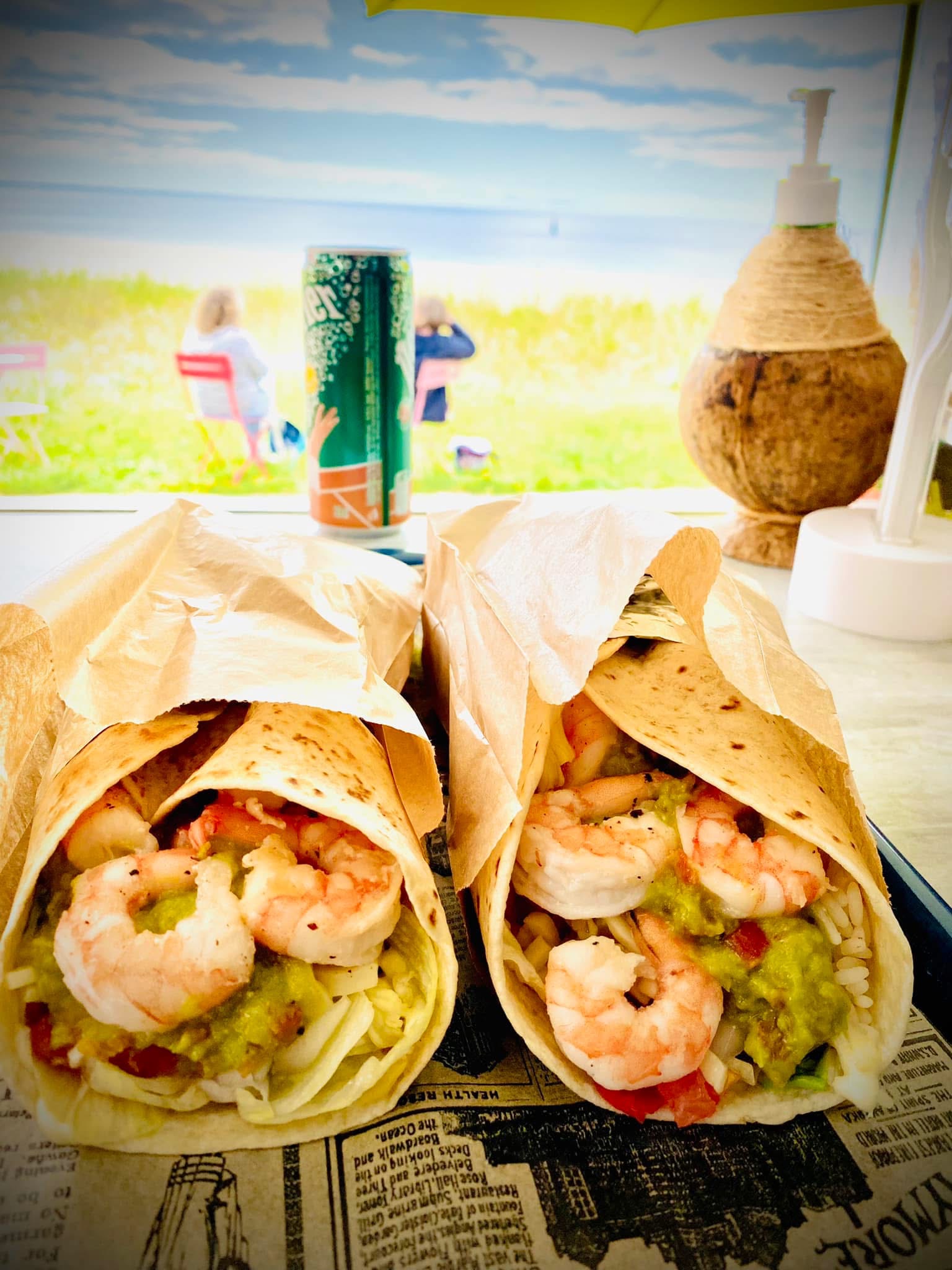 Burrito de crevette